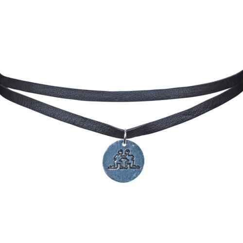 gemini choker necklace